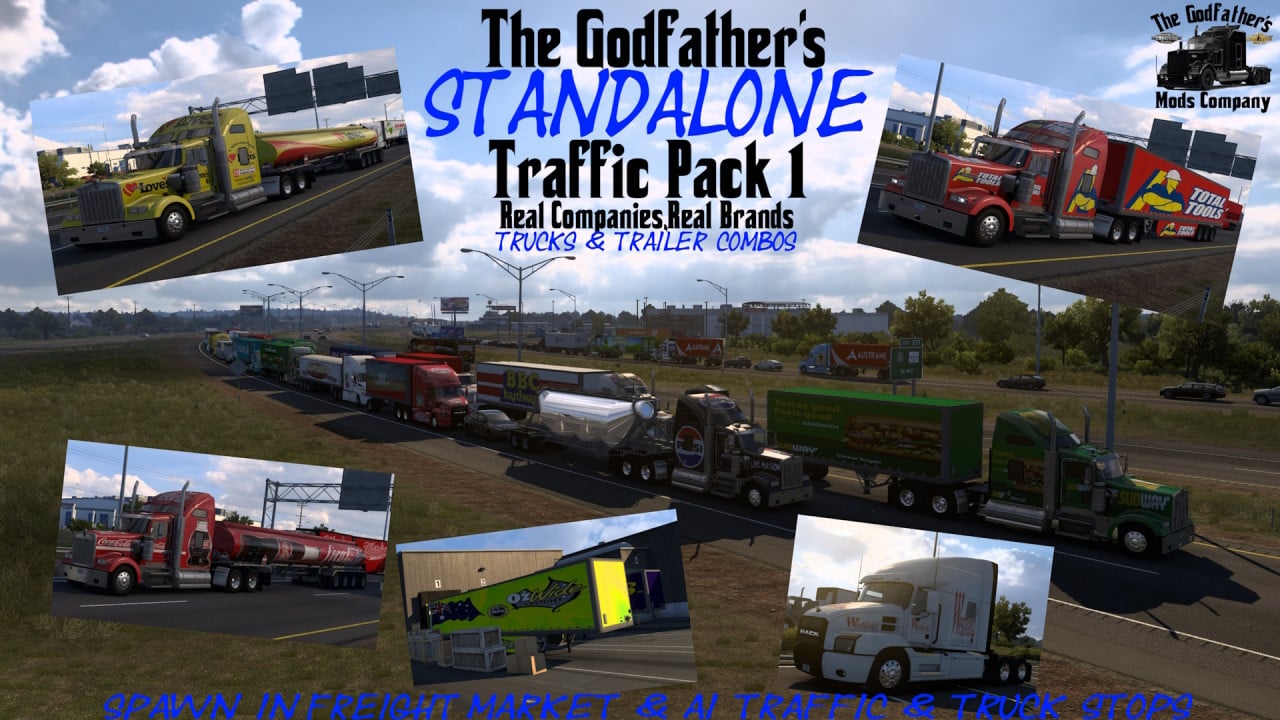The Godfather's ATS Standalone Traffic Pack 1